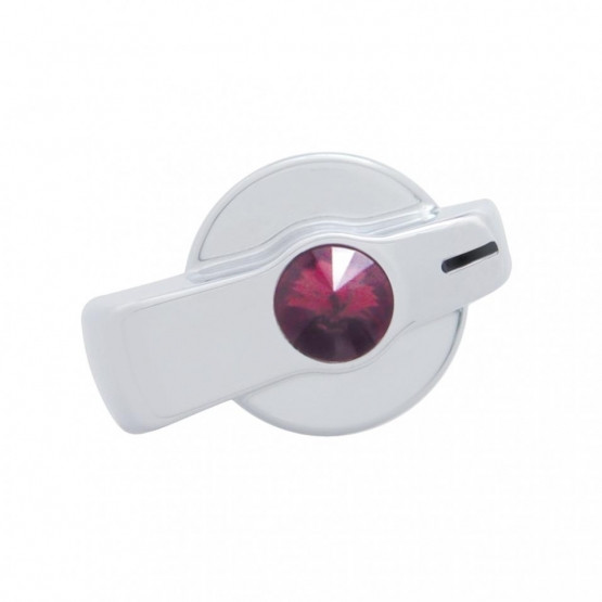 A/C Knob For Freightliner (Older Model) - Purple Crystal