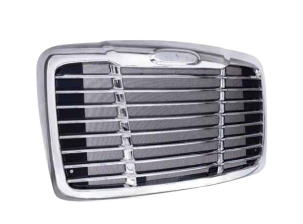 TR032-FRGR Chrome Grille with Bug Screen for 2008-2017 Freightliner Cascadia Trucks
