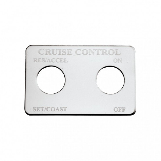 Switch Plate For Freightliner - Cruise Control (2 Switches)