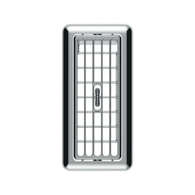 41950-UP Freightliner Chrome Sleeper A/C Vents Replacement
