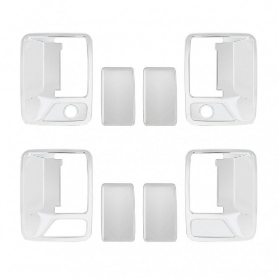 Ford Super Duty Chrome Door Handle Cover Set - 4 Door