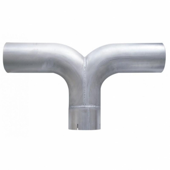 Universal Aluminized 5" Y Pipe - 25" W X 14" L