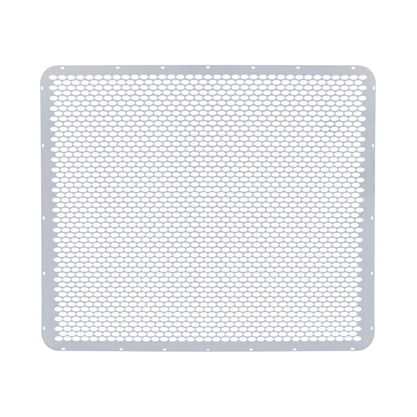430 STAINLESS GRILLE MESH FOR PETERBILT 379 WITH EXTENDED HOOD - ALTERNATING OVAL HOLES