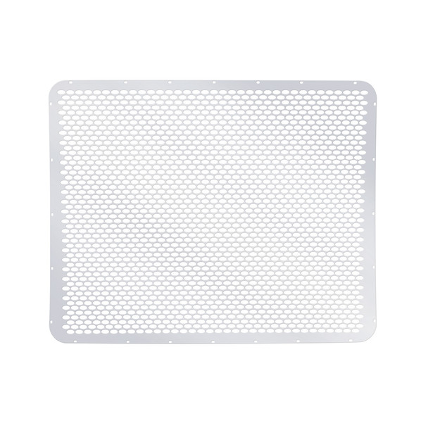 430 STAINLESS GRILLE MESH FOR PETERBILT 379 WITH SHORT HOOD - ALTERNATING OVAL HOLES