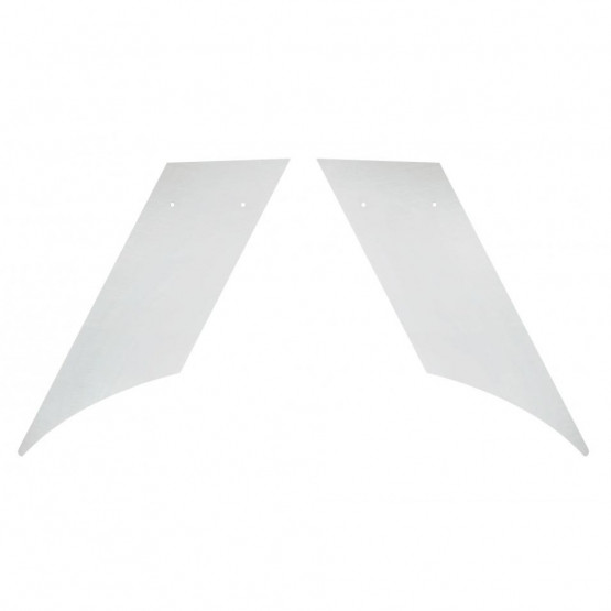 STAINLESS HOOD EMBLEM STRIPE ACCENT FOR 2008-2023 PETERBILT 389