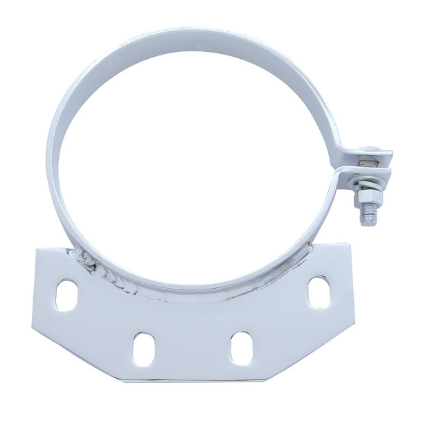 6" CHROME EXHAUST CLAMP FOR PETERBILT ULTRA CAB