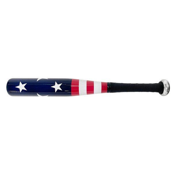 17" Aluminum Tire Checker Bat With USA Flag Graphic