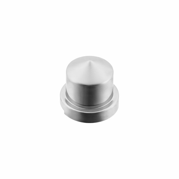 1/2" x 13/16" Chrome Plastic Pointed Nut Cover - Push-On