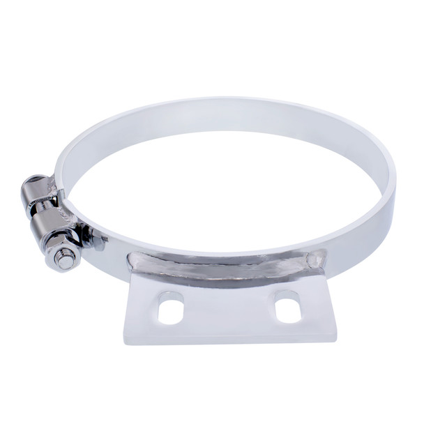 7" Chrome Cab Exhaust Clamp For Peterbilt