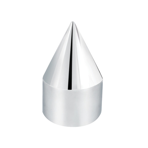 9/16" X 1-1/2" Chrome Plastic Spike Nut Cover - Push-On (Bulk)