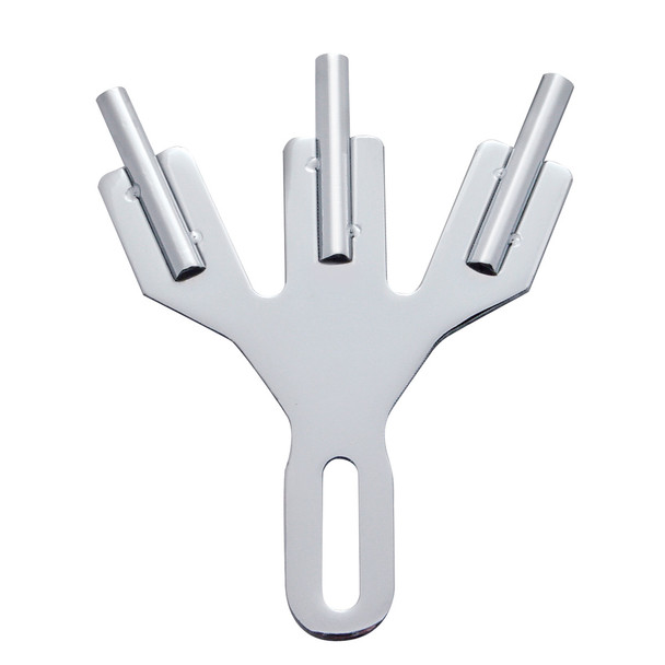 Stainless Steel 3-Post Flag Holder