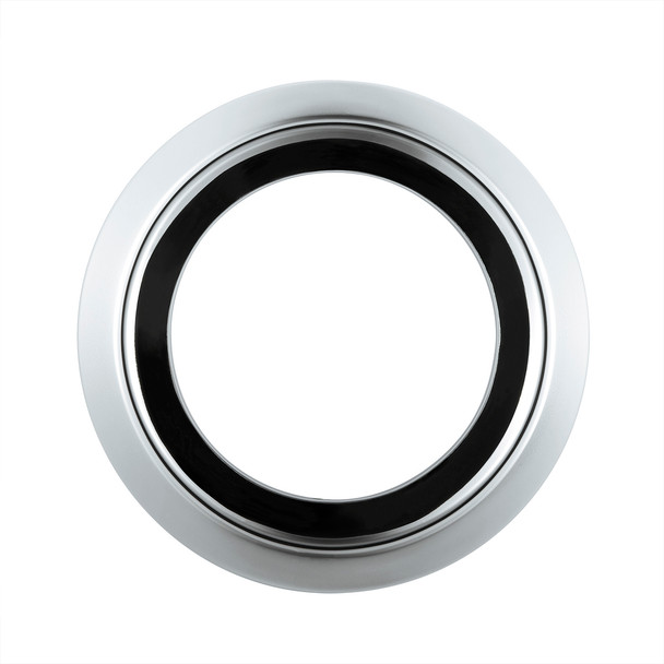 Chrome Plastic Small Gauge Bezel