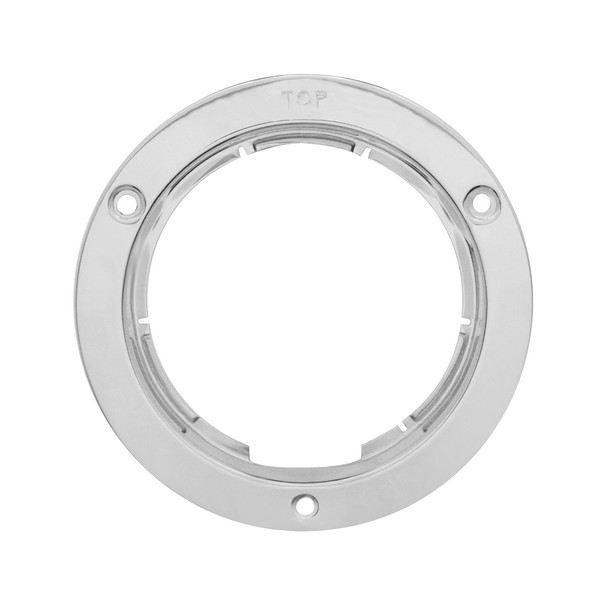 Stainless Steel Mounting Bezel For 4" Round Light (Bulk)