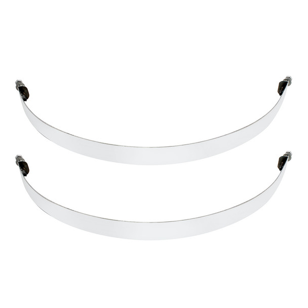 304 Stainless Steel Air Tank Straps For 9-3/4" Round Air Tank (Pair)