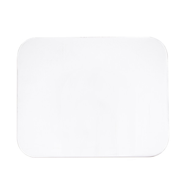 Stainless Steel 4"x 5" Permit Sticker Plate With Adhesive