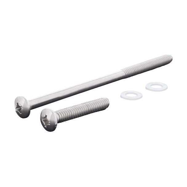 Stainless 1 Long & 1 Short Bus Light Mounting Screws