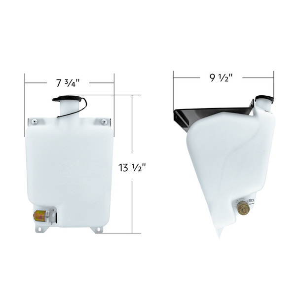 Washer Fluid Reservoir For 1995-2019 Kenworth W900