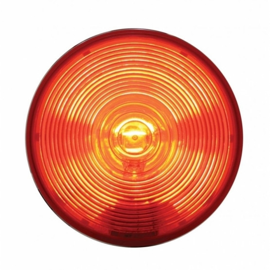 4" Round Light (Stop, Turn & Tail) - Red Lens