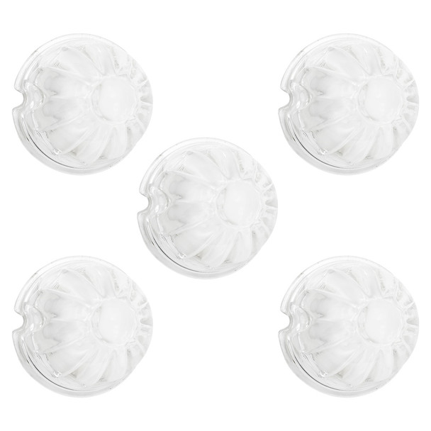 Watermelon Glass Marker Light Lens - Clear (5 Pcs)
