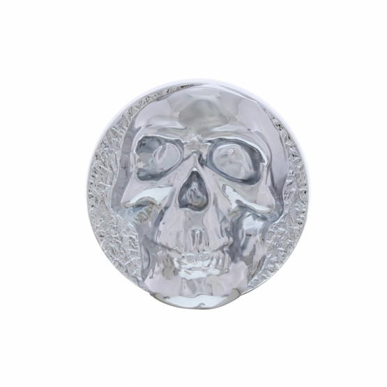 Chrome Skull Dash Knob