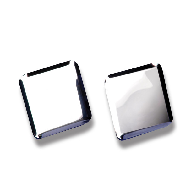 Stainless Boltless Tow Hole Covers For All Kenworth Models With 2" Receiver (2-Pack)