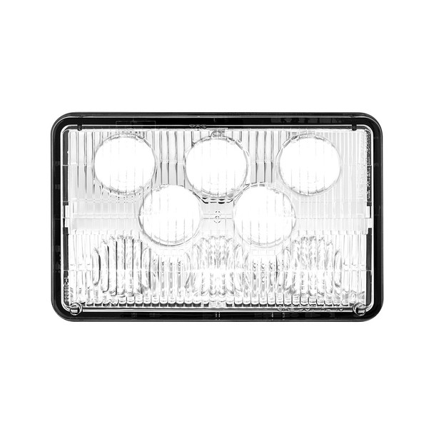 ULTRALIT - 8 High Power LED 4" X 6" Headlight - Low Beam