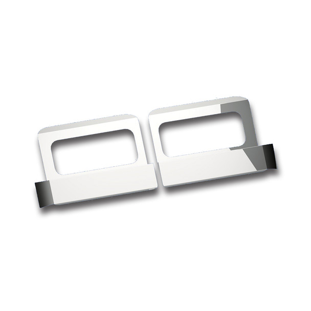 Stainless Fender Guard With Curved End & Headlight Accent For 1998-18 Western Star Constellation