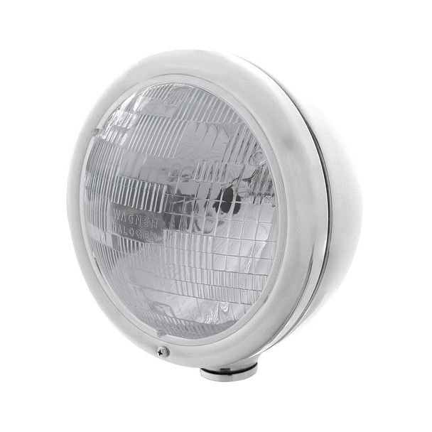 Stainless Steel "Classic" Headlight H6024 Bulb