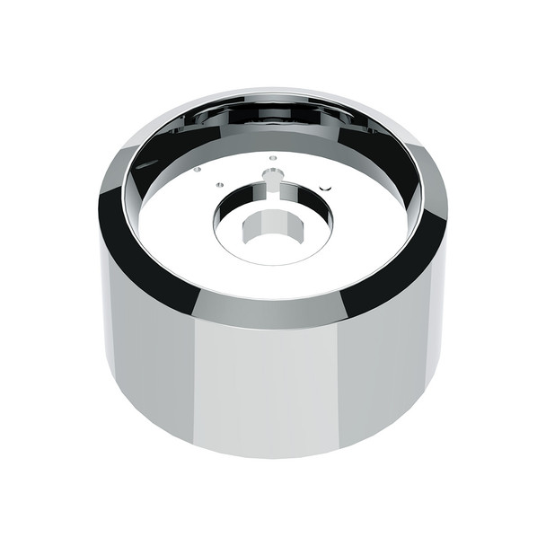 88013-UP CHROME PLASTIC STEERING COLUMN COVER FOR 2002 AND OLDER KENWORTH W900/T800/T600 AND PETERBILT 387/386