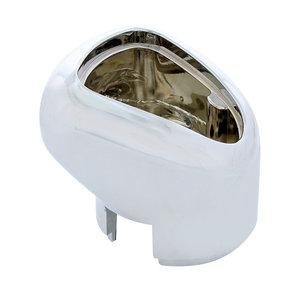 70584-UP PLASTIC 13/15/18 SPEED EATON STYLE GEARSHIFT KNOB WITHOUT COVER - CHROME