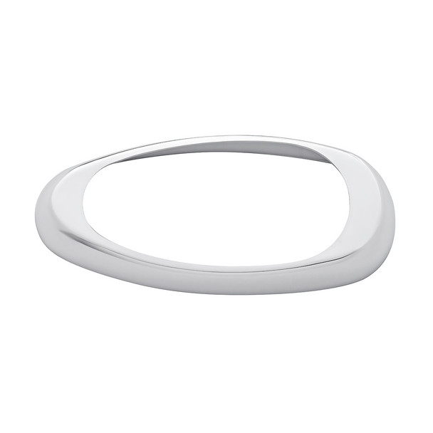 Chrome Plastic Sleeper Fairing Light Bezel For Freightliner Century/Columbia/Coronado