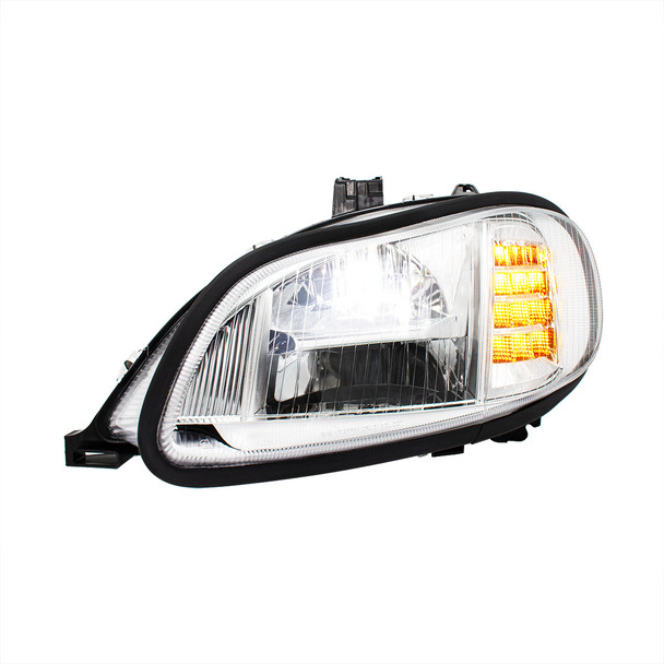 Chrome High Power Full LED Headlight For 2003-2024 Freightliner M2-Driver