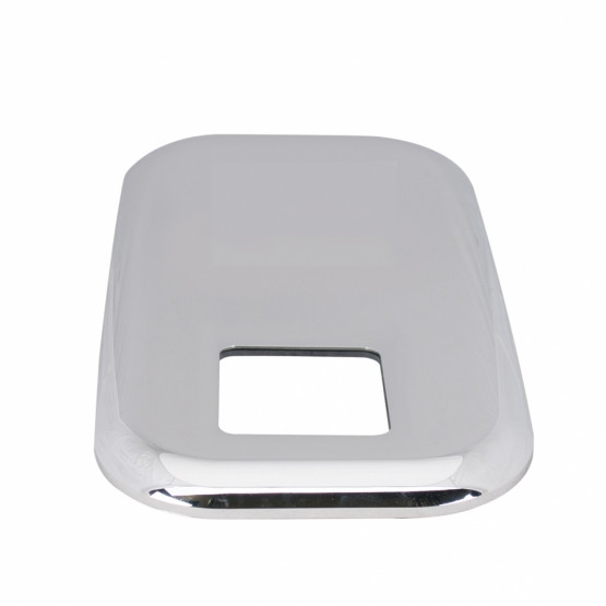 41753B-UP CHROME SHIFT PLATE COVER FOR PETERBILT TRUCKS - FITS OEM S22-6041M01-268 (BULK)