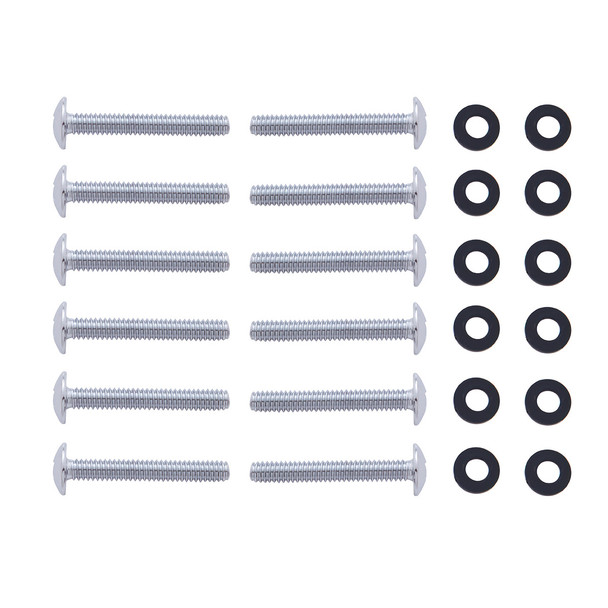 23797-UP PETERBILT SHIFT PLATE SCREW SET (CARD OF 12)