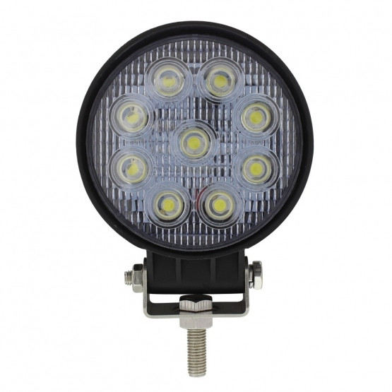 9 High Power LED Round Work Light - Spot