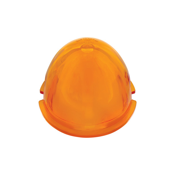 9 LED Dual Function GloLight Watermelon Cab/Auxiliary Light - Amber LED / Amber Lens (Bulk)