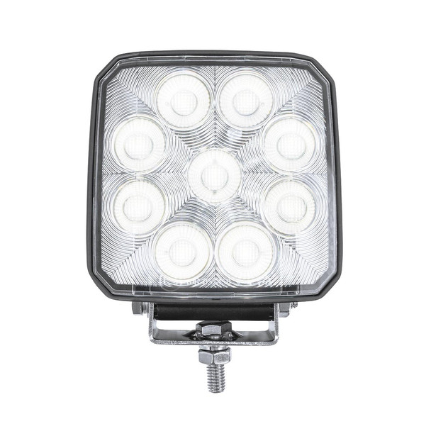 9 LED High Power 3-7/8" Square Work Light-Flood
