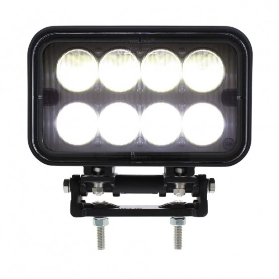 8 High Power Rectangular 6-Watt LED Work Light (Bulk)