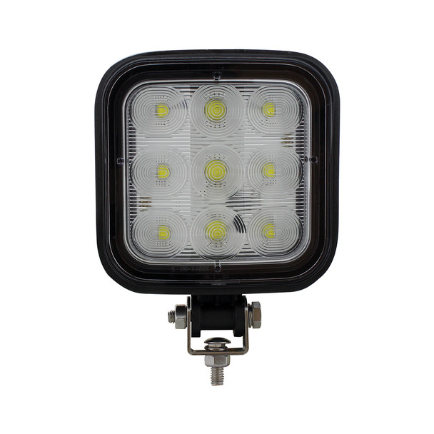 9 LED Square Wide Angle Driving/Work Flood Light (Bulk)