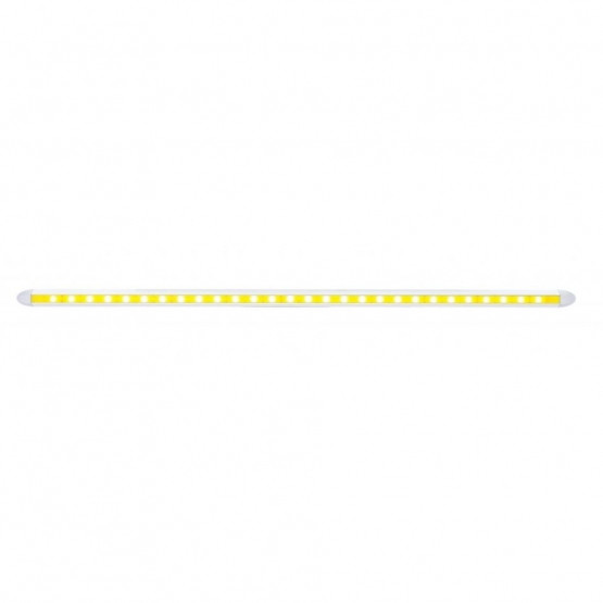 28 LED 12" Slim Light Bar - Amber LED/Clear Lens