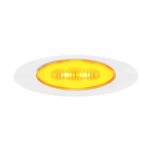 6 LED M5 Millennium GloLight (Clearance/Marker) - Amber LED/Amber Lens