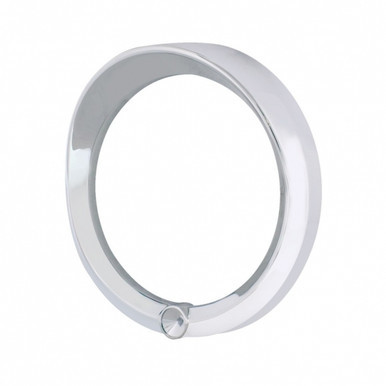 40636-UP SIGNATURE SERIES SPEED/TACHOMETER GAUGE BEZEL WITH VISOR FOR 2006+ PETERBILT -INDENTED