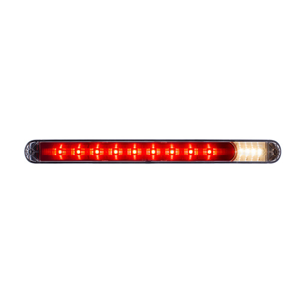 9 Red LED 17" Light Bar With 4 White LED Back Up Light (Bulk)