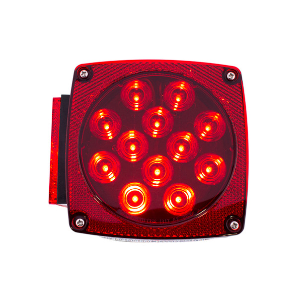 Over 80" Wide LED Submersible Combination Tail Light With License Light (Bulk)