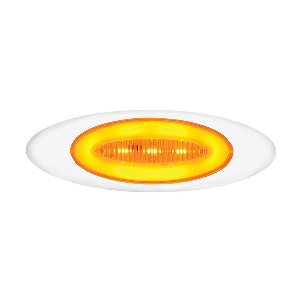13 LED M1 Millennium GloLight (Clearance/Marker) - Amber LED/Amber Lens (Bulk)