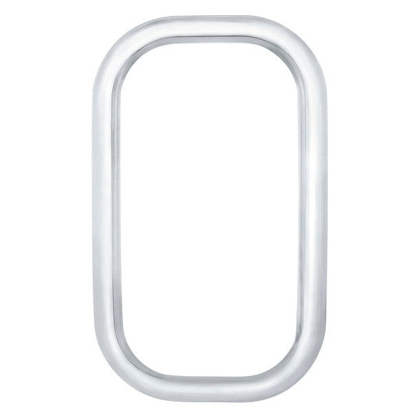 Chrome Exterior View Window Trim For Freigthliner Classic (1989-2010) (Bulk) - No Adhesive Included