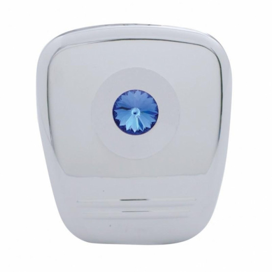 41275-UP DIAGNOSTIC PLUG COVER FOR 2006+ PETERBILT - BLUE CRYSTAL