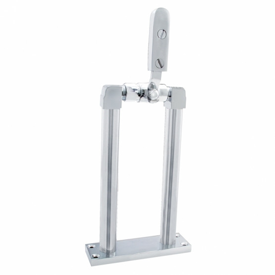 11" Chrome Air Horn Valve Lever With Stand Set