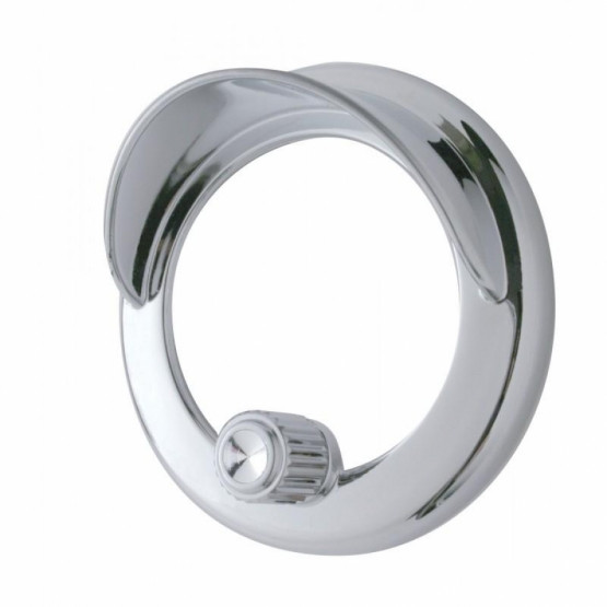 Clock Bezel With Visor For Freightliner - Indented