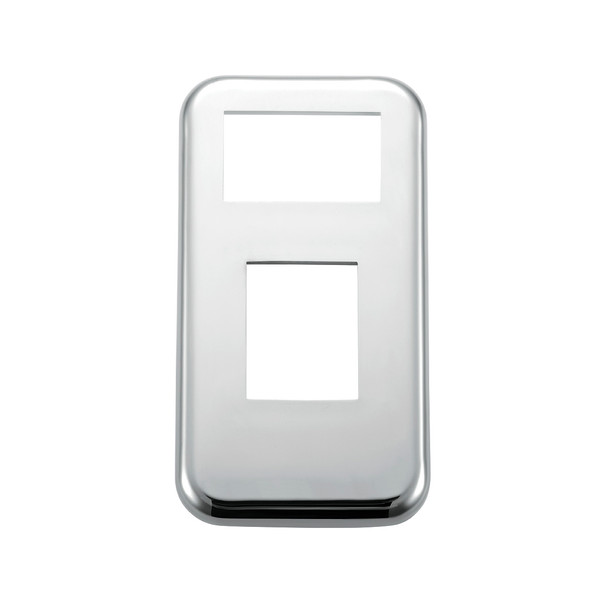 Chrome Plastic Switch Trim For 2001-2010 International 9900i/9400i/9200i - Panel Light